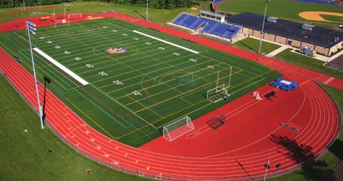 MANGELSDORF FIELD AT THE ANDERSON OUTDOOR ATHLETICS COMPLEX Founded in 1924, Misericordia is a liberal arts based, co-educational Catholic institution located in northeastern Pennsylvania.