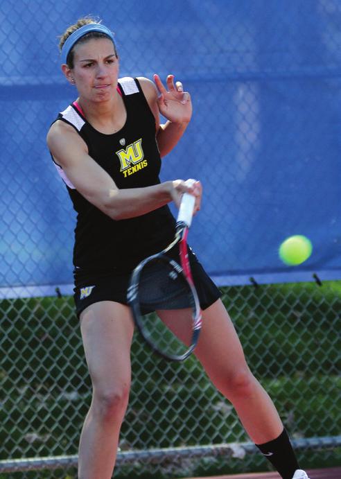 MEN S AND WOMEN S TENNIS In their second season under head coach Jack Monick, the Misericordia University women s tennis team continued its winning tradition in