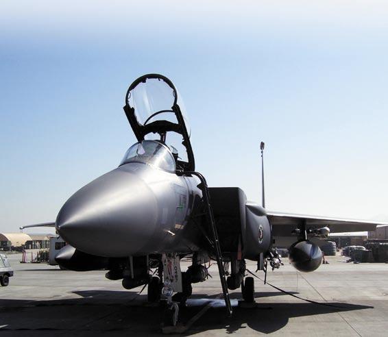 But one of the squadron s aircraft, F- 15E Strike Eagle #89-0487, or 487 for short, carries with it a unique distinction in air combat history, it is the only F-15E in the Air Force inventory to be