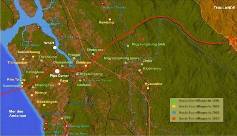 2. Contribution to the development of Yadana Pipeline area 2.1 