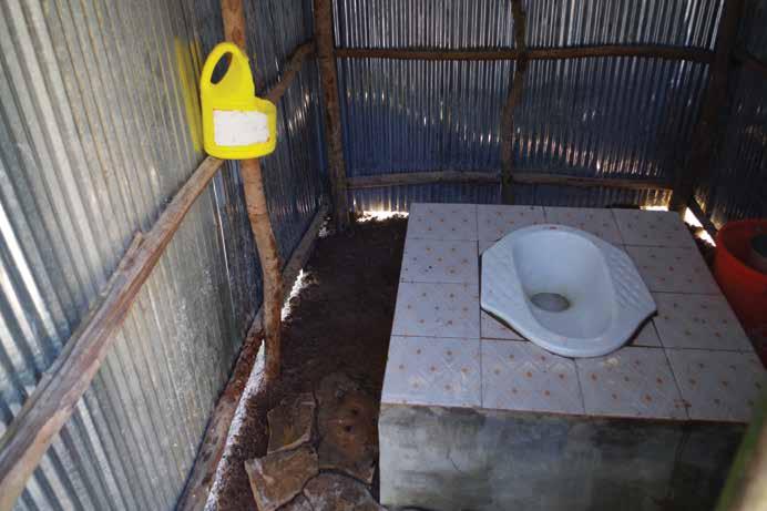 GLOBAL SANITATION FUND ABOVE: A toilet in Cambodia s South-eastern Svay Rieng Province, built in a community where the GSF-funded national programme is being implemented.