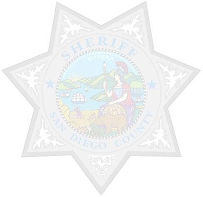 A Message from the Sheriff YEAR IN REVIEW 2002 2002 was a year of great accomplishment by the people of the San Diego County Sheriff s Department.