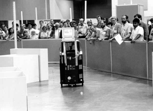 AAAI s Mobile Robot Competition began in San Jose in 1992.