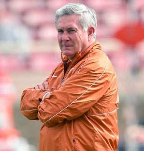 Potential The late University of Texas football coach Darrell Royal, when an assistant coach argued against