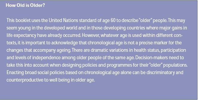 From: Active Ageing: A