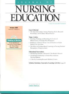 Journal of Nursing Education, 2008 Peer-coaching with health care professionals: What is the current status of the literature and what are the key components necessary in peer-coaching?