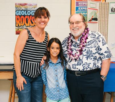 Governor Abercrombie led the way through the building, stopping to greet the Leeward District Service Center staff and volunteers.