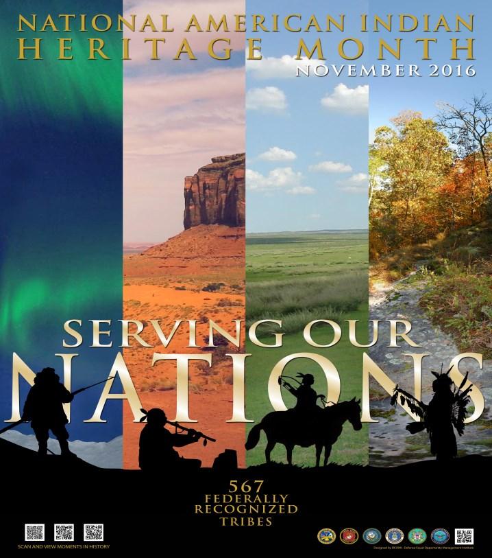 The MOSIAC Newsletter National American Indian Heritage Month November 1-30 2016 November is National American Indian Heritage Month, honoring American Indians and Alaska Natives.