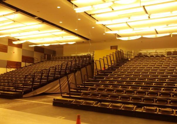 Directorate of Public Works Items of Interest New Auditorium - The new Auditorium in B-1520 coming on line as work nears completion.