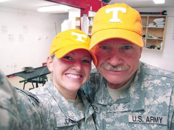 Alabama Guardsman7 Father, daughter continue special bond in Iraq by Staff Sgt.