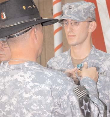 Page 2 Valor Sept. 3, 2007 Cavalry Troop Receives Valor Award, Combat Medical Badge By Spc. Courtney Marulli 2nd IBCT, 2nd Inf. Div.