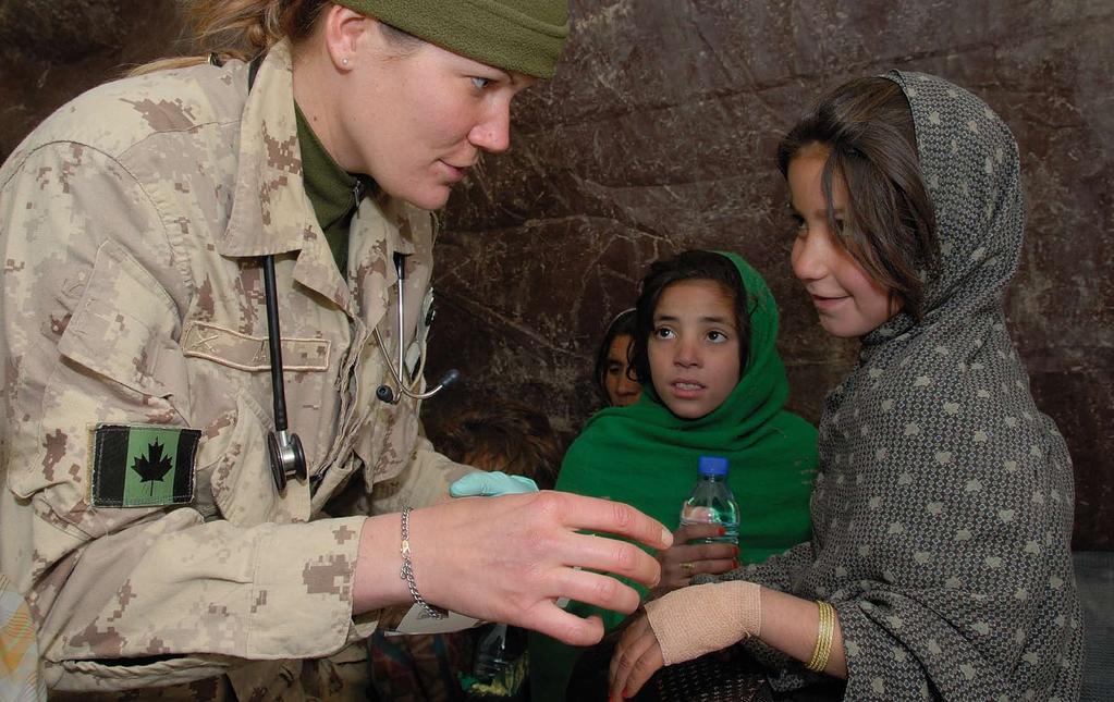. 1949 2009. Improved security and clinic construction have extended basic medical care to about 80 percent of Afghans. NATO also provides medical care to local communities.
