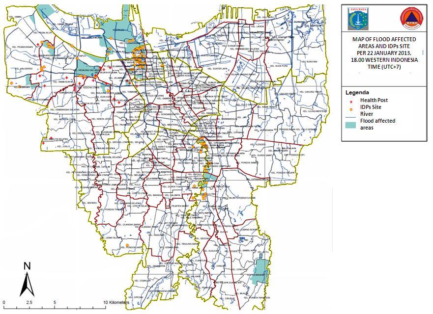 Situation Analysis The cause of flood that happened on Tuesday, 15 January 2013 at 04.
