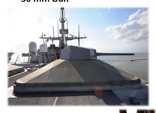 mm Gun VTUAV Maritime Security