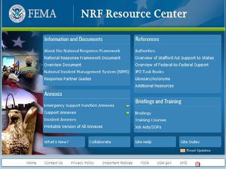 National Disaster Recovery Framework (NDRF) Consistent with the vision set forth in PPD-8 Enables effective recovery support to disaster impacted states, Tribes, Territorial, and local
