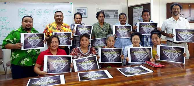 Launch of Marshallese Climate Change Glossary, Majuro, Marshall Islands, February 2016.
