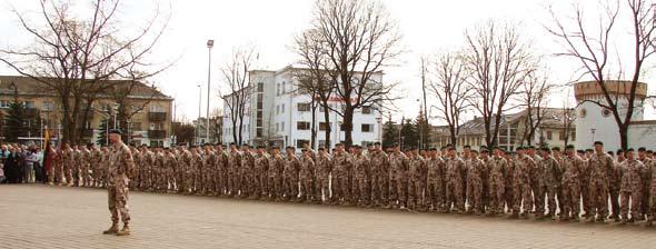 valstybės institucijoms ekstremalių situacijų atveju. Bataliono kariai dalyvavo tarptautinėse taikos palaikymo misijose Bosnijoje ir Hercegovinoje, Kosove, Irake ir Afganistane.