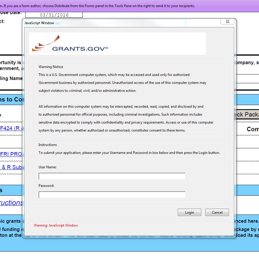 51 Submitting a Legacy Application Package Adobe Submission Screen Upon clicking Save & Submit, you will