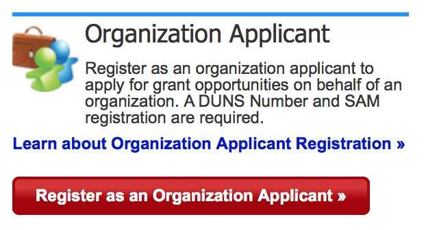 How to Register for a Grants.gov Account 1. Go to https://www.grants.gov/web/grants/register.