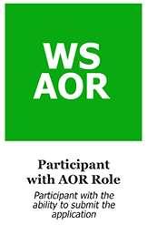 Participant with AOR Role Only Grants.