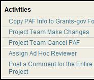 Post a Comment activity Use to inform (if not time-sensitive) E.g.