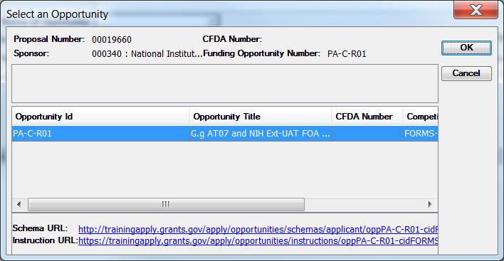 Note: If you are entering the CFDA number, click as far to the left as possible in the CFDA No. field, or tab into the field. Enter the five digits of the number without the decimal point.