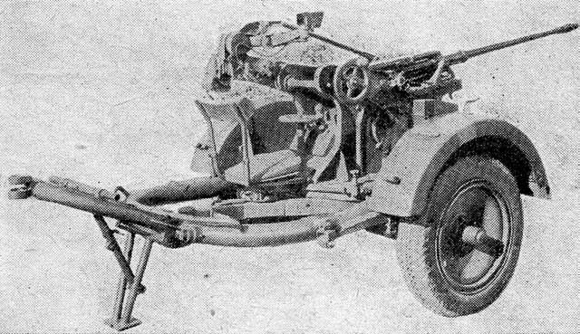 Lietuvos kariuomenės artilerijos pabūklai 1919 1940 m. 150 priešlėktuvinių automatinių 20 mm pabūklų, 81 000 jų šovinių ir sprogstamųjų šovinių gamybos licenciją. Šis pirkinys kainavo apie 8,5323 mln.