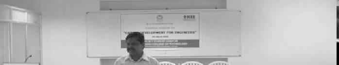 Seminar Career Development for Engineers at Kumaraguru College of Technology Director, Macro Print Ltd elaborated the qualities required to become successful entrepreneurs. Mr. S.