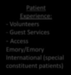 Volunteers - Guest Services - Access Emory/Emory International (special constituent