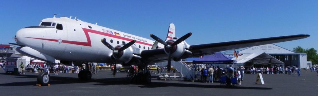Another returning veteran of the Airshow is the C-54, another heavy-hauling cargo plane.