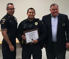 The Fair Oaks Ranch Police Department is honored to award Officers who have performed above and beyond in their service to Residents.