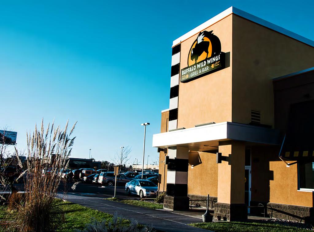 The investment opportunity is a new 6,000 square foot corporate Buffalo Wild Wings located in Pocatello, ID.