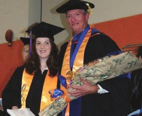 Laura Butler Laura Butler receives her degree I was nervous about going to college, but the people at SUNY Orange changed my whole outlook. They helped me grow up and get ready for my next step.