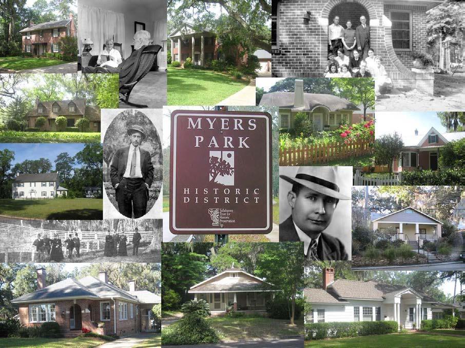 Myers Park Historic District Walking Tour Brochure