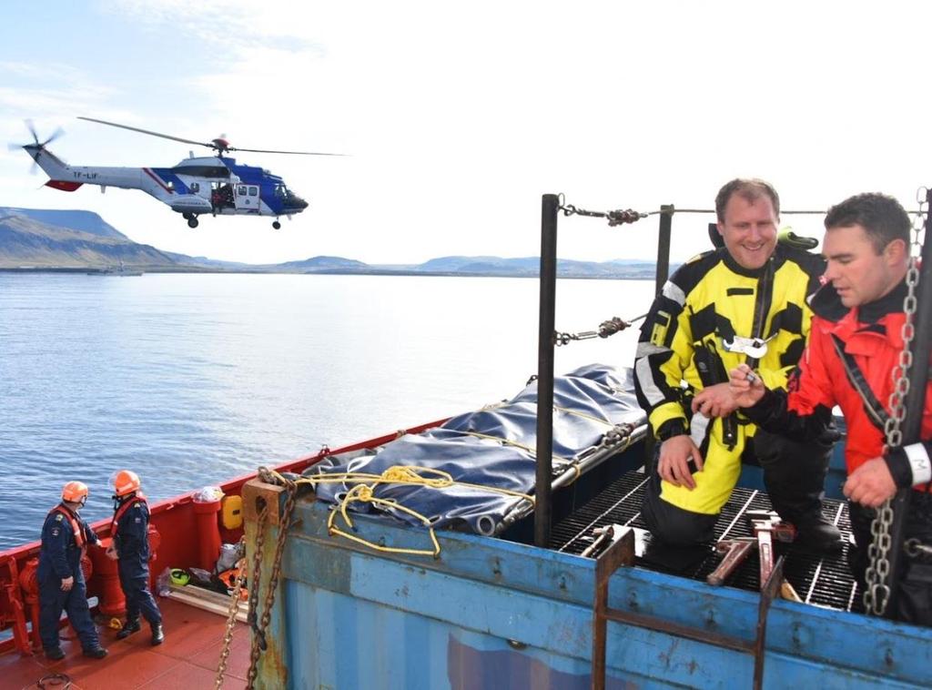 ACGF organizes exercises to facilitate safe and secure maritime activity in the Arctic region.