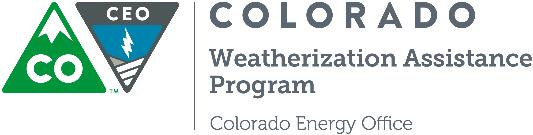 Please Read This Section Carefully: My signature below authorizes Colorado weatherization staff and crew to enter my home as needed to perform weatherization work.
