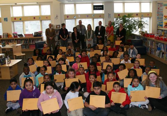 Sheriff Golden presented 70 students with certificates upon completion of the program on April 17.