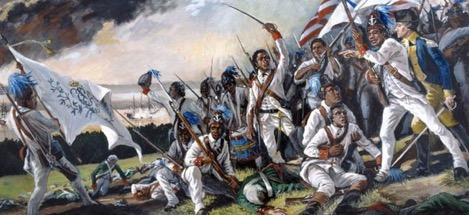 The Roles of Women, African Americans and Foreigners in the American Revolution DBQ Historical Context: -1st Rhode Island Regiment at the Battle of Bloody Run Brook Men and women from all walks of
