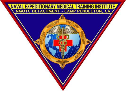 Welcome to NEMTI Welcome to Navy Medicine Operational Training Center Detachment Naval Expeditionary Medical Training Institute (NMOTC DET NEMTI), Camp Pendleton, California.