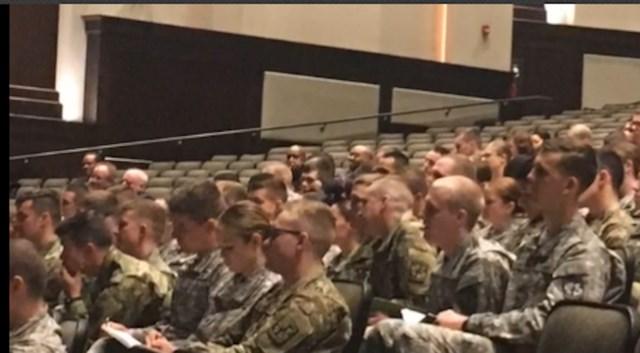 One Cadet from each ROTC program in the nation was selected to attend the conference along with several Cadets from the United States Military Academy.