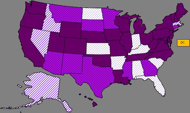 Percent of Physician Reimbursement in Medicaid for Nurse Practitioners Legend 100%: 29 states + DC 90-92%: 9 states 85%: 4 states 75-80%: 8 states Information provided for informational