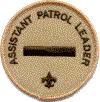 1. Appoints the assistant patrol leader. 2. Represents the patrol on the patrol leaders' council. 3. Plans and steers patrol meetings. 4. Helps Scouts advance. 5.