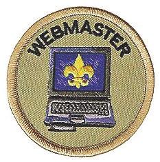 Troop Webmaster The troop webmaster is responsible for maintaining the troop s website.