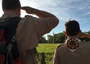 ADVANCEMENT Click for further details Boy Scout advancement is a four-step process: The Scout learns; the Scout is tested; the Scout is reviewed; and the Scout is recognized.