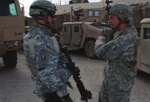 Brothers fight side-by-side in Iraq 3BCT, 82nd Abn Div PAO COB SPEICHER, Iraq Kelly Fletcher was 12 years old when he watched his brother enlist in the Army.