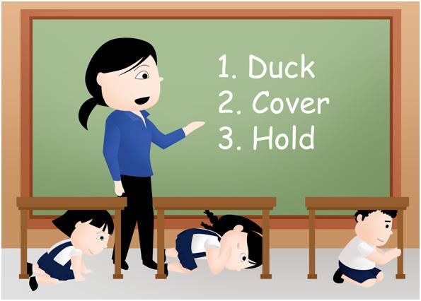 4 Emergency Drills and Exercises Emergency drills and exercises should be conducted regularly in schools to develop the capacity of students to respond to a disaster, as well as to raise the