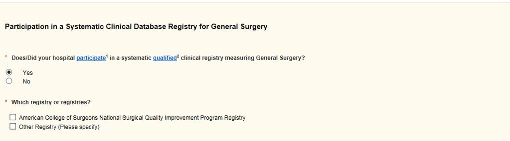 3. Registry for General Surgery 4. Safe Surgery Checklist The Ins and Outs of the FY 2018 IQR DACA What Is the DACA?