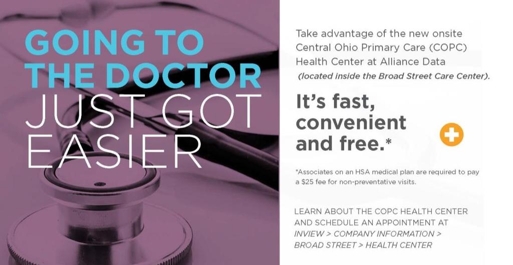 Our biggest game changer yet: Onsite health center Direct local partner, with shared goals Easy access Staffed 5 days/week Affordable Free to non-hsa members Reasonable market cost for HSA members
