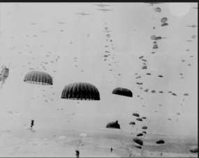 The paratroopers managed to disrupt and confuse enemy defenses. Normandy (Overlord) Allied paratroopers disrupted and confused the enemy before the attack.