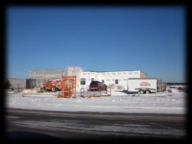 Business Park is under construction to house an engineering firm.